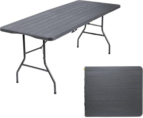 IZTOSS Table Pliante Exterieur avec Poignées latérales,Facile à Transporter