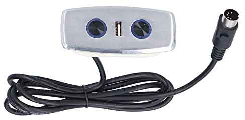 Elektrischer Sofa-Controller Mit USB-Anschluss aus Zinklegierung, Handsteuerung Für Elektrische Liegestühle Für Hebestühle, 5-poliger Elektrischer Sofa-Seitentastenschalter Für Kino, Wohnzimmer