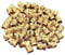 AJOYIB 50 pcs Nut Inserts Brass Heat Insert Female Thread Nuts Knurled Nut Plastic Heat Insert for 3D Printing Project M4*8.1 * 6.3mm