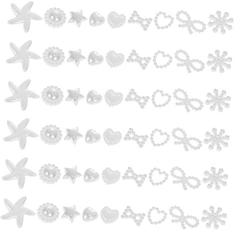 STOBOK 200 Stk Haarschmuck Bonbon-Harz-Cabochons Perle Haarnadel Tiara kopfschmuck zubehör selber machen Kopfschmuck DIY Requisiten Charme Material Stirnband Lieferungen Kopfbedeckung