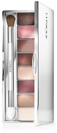 Clinique All About Shadow Octet Eye Shadow Palette, 8 Silky + Buildable Shades | Safe For Sensitive Eyes