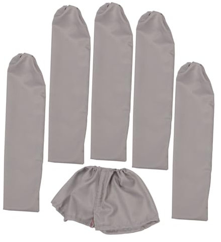 PRETYZOOM 1 Juego cubierta aspas del ventilador techo aspas repuesto para ventilador techo cubiertas antipolvo para ventiladores techo Accesorios para ventilador eléctrico