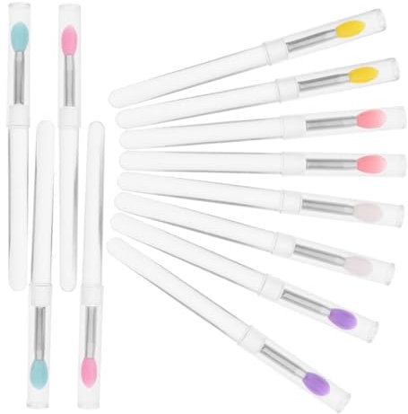 CRILSTYLEO Lippenpinsel Satz Mit 12 Stiften Für Lippenstift Lipgloss Und Mehrzweck-make-up-pinsel Für Täglichen Gebrauch