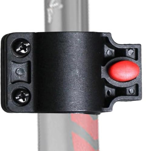 Generisch Fahrradschloss-Halterung – U-Schloss, Metallisch, Bügelschloss, Schlosshalterung für Fahrräder