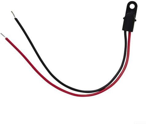 Refrigerator temperature sensor, Freezer Temperature Sensor, 297018400 Replacement Part, For Refrigerator Fridge Black Red