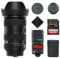 Sigma 28-105mm f/2.8 DG DN Art Lens for Sony E | Constant F2.8 Aperture w/high-Speed AF & Zoom Lock, Godox TT350S Mini TTL Flash for Sony Cameras, 64GB Extreme PRO SD Card & Cleaning Cloth Bundle