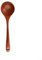 Cucharón hondo de madera de ébano con diseño de cuchara para servir sin esfuerzo para tus platos favoritos