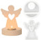 Stampi in Silicone a Forma di Angelo,Stampi in Silicone per Candele,Stampo in Silicone per Angelo,Stampo Silicone Angelo 3d,per Aromaterapia, Sapone Fatto a Mano,Candele Fai Da Te Sapone Regali