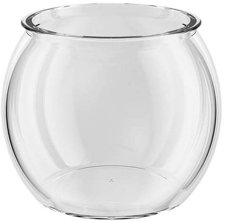 Avarium für Rundfisch, Büro-Aquarium – Zylinder Clear Betta Fish Aquariums | Dekoration des Hauses, kompakter Behälter für Zierfische, Tisch oder Schreibtisch