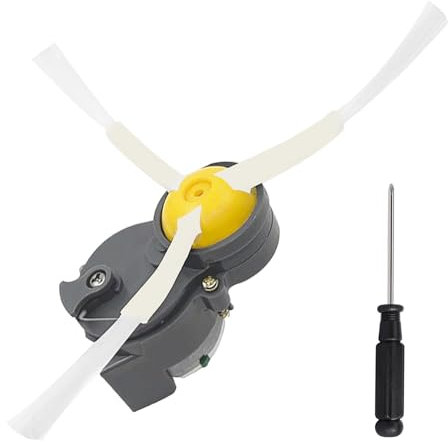 Wjelet Seitenbürstenmotor + Seitenbürste Kit für iRobot Roomba 500 600 700 800 900 655 560, Staubsauger Roboter Ersatzteile mit Schraubendreher