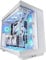 MARS GAMING MC-REV, Case Gaming ATX, Doppio Vetro Temperato, 3x Ventole ARGB Invertite 12cm, Montaggio Verticale GPU, Tower PC con Supporto Raffreddamento a Liquido fino a 360mm, Bianco