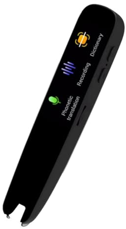 Juqoyue Tragbarer Scanner Mini-Handscanner Übersetzung Stift Multi-Sprache Genauer Offline-Übersetzungsstift Scan-Reader-Stift A