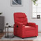 Xichuzi Relaxsessel Rot Kunstleder, Fernsehsessel, Kinosessel, Lesesessel, Tv Sessel, Ohrensessel, Armsessel, Seselstuhl Wohnzimmer - 372470