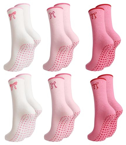 Utensilsto Stoppersocken Yoga Damen 36-40, Rutschfeste Pilates Socken | Baumwolle Socken, Antirutsch Stoppersocken, Pilates,Workout,Barre,Ballet
