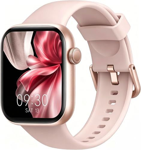 AOYBWK Smartwatch Uomo Donna, 1.85 Orologio Fitness con Chiamate Bluetooth e Notifiche, 140+ Modi Sportivi con Contapassi, SpO2, Cardiofrequenzimetro da Polso, Sonno, IP68 per Android iOS