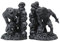 Werwolves Werwolf & Totenköpfe Fantasy Buchstützen Set