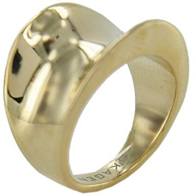 Skagen Designs UK Damen-Ring Edelstahl Swarovski-Kristall 54 (17.2) JRSG001S7