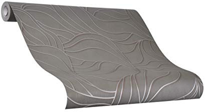 marburg Tapete Braun Grafisch Blatt Blätter Floral Pflanze Ideal für Wohnzimmer Colani Visions Made in Germany 10,05m X 0,70m 53343