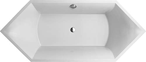 Villeroy & Boch SQUARO Badewanne Sechseck 1900 x 800 mm star white