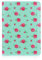 Apple iPad Mini (1, 2 y 3 Generacion) Funda Diseño Floral Carcasa Flip de Piel PU con Bisagra Flexible de 32nd®, Funda Estilo de Flores Diseñador - Rosas Vintage en Verde Menta