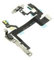 Smartex® Powerflex Kable Ersatzteil kompatibel mit iPhone 5S – Integrierten Konnektoren für EIN Aus Schalter, Volume, Mute, Lichtsensor, Proximity Sensor
