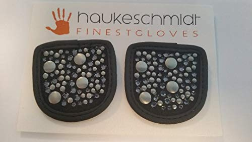 Hauke Schmidt Reithandschuh Patches für Reithandschuhe 'A Touch of Magic Tack' individuell kombinierbar Swarovski® Steine Verschiedene Varianten, Patches Magic Tack:Patch Mixed schwarz