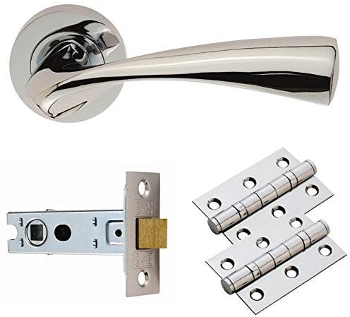 Carlisle Brass GK007CP/INTB Sintra Latch Pack, Polished Chrome