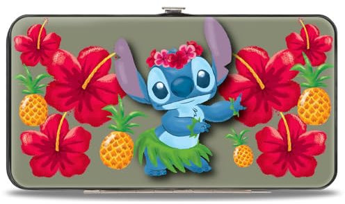 Buckle Down - Portefeuille à charnière - Lilo & Stitch pour Femme, Multicolore