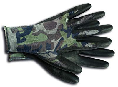 KIXX Nylon/Polyurethan Handschuh Camouflage, Grün, 9