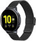 TRUMiRR Kompatibel mit Galaxy Watch 7/Watch 6/Watch5 Pro 45mm/Galaxy Watch 5 40mm 44mm/Galaxy Watch 4 Classic Armband,Mesh Gewebte Edelstahl Uhrenarmband Metall Armband für Samsung Galaxy Watch 7 6 5