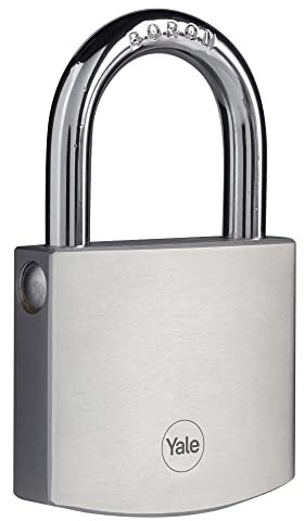 Yale - Y120DB/60/135/1 Hochsicheres 60 -mm -Messing -Vorhängeschloss - 3 Wendeschlüssel