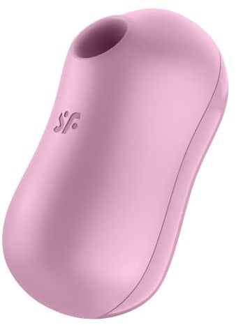 Satisfyer Cotton Candy Air Pulse & Klitoris-Vibrator | 11 Druckwellen- & 12 Vibrationsprogramme | Sex-Spielzeug in Flieder für Frauen | Druckwellenvibrator & Stimulator