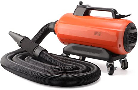 SPTA Doppelmotoren Auto Gebläse Autotrockner, 3000W Portable Car Dryer, Einstellbare Geschwindigkeit, für die effektive und berührungslose Reinigung und Trocknung von Autos- V2.0
