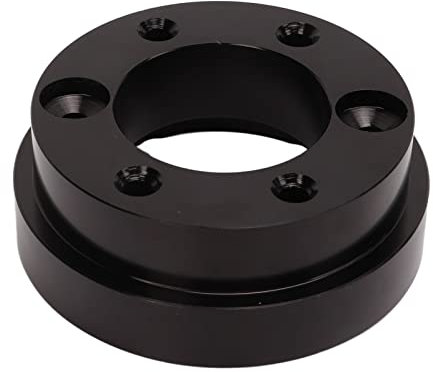 Yctze 70 Mm Lenkrad-Adapterplatte, Aluminiumlegierung, Kfz-Lenkräder, Logitech G27 auf Schnellspanner-Lenkrad-Adapter, 70 Mm Lenkung