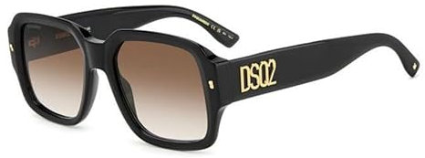 Dsquared D2 0106/s GMV/9K HORN BW Sunglasses Men Acetate, Standard, 54