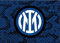 Inter Bandiera Dimensioni 140 x 100 cm con Nuova Grafica pitonata e Logo Centrale