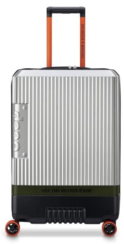 DELSEY Jeep - JH001A - Hartschalenkoffer 68 cm x 46 cm x 30 cm - 79 L - Silber