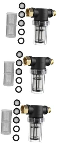 BESPORTBLE 3 Juegos De Filtro De Grifo Colador De Manguera Filtro De Agua del Grifo Filtro De Grifo para Cocina Filtro De Grifo De Repuesto Filtro De Agua del Grifo Filtro De Agua