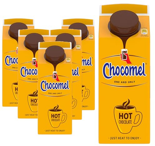 Chocomel Dutch Original Creamy Chocolate Milk 750 ml (Pack of 6)– Ready-to-Drink Rich Cocoa, Gluten-Free, Vegetarian & Perfect for Everyday Treats