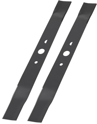 Foifatt Lawn Mower Replacement Blade Compatible with Ryobi RY40180, RY40190, RY401110, RY401120 40V 20in Brushless Mowers, Black, 2 Pack, Replaces AC04020