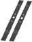 Foifatt Lawn Mower Replacement Blade Compatible with Ryobi RY40180, RY40190, RY401110, RY401120 40V 20in Brushless Mowers, Black, 2 Pack, Replaces AC04020