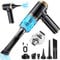 Ducerta Handheld Vacuum Cleaner, Portable Car Vacuum Cleaner Cordless, Multifunctional Mini Vacuum with Brush, Lightweight Hand Vacuum for Car, Home and Pet Hair 6000Pa - Black