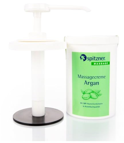 Spitzner Massagecreme Argan, 1 l inkl. Dosierpumpe