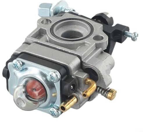Sumsoctober Carburateur pour moteurs 22Cc 26Cc 34Cc et 36Cc, Carburateur 2-temps Taille-haie, débroussailleuse, tronçonneuse