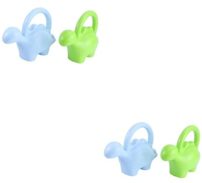 HEMOTON 2 Set Annaffiatoio Di Dinosauro Annaffiatoio Dei Cartoni Animati A Forma Di Animale Il Giardinaggio Può Da Giardino Plastica 2 Pezzi*2