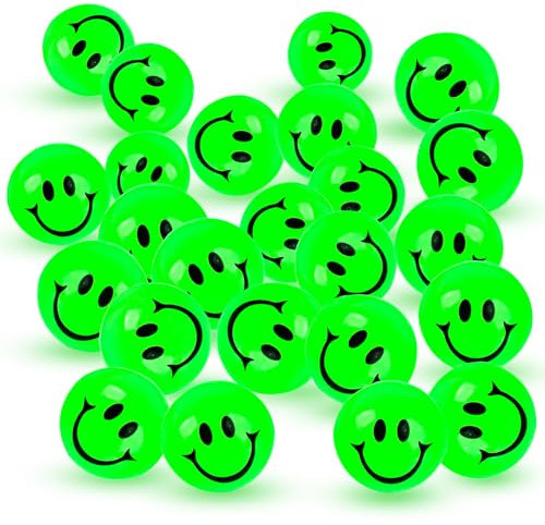 40 Stück Flummies Für Kinder Mitgebsel Kindergeburtstag, 25mm Springball, Gummiball Hüpfball, Leuchtball Giveaways, Hüpfbälle Für Gastgeschenke, Partyfüller