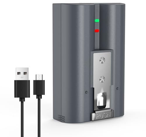 Upgraded 7200mAh V4 Replacement Battery for Ring Video Doorbell 2/3/4/3 Plus, Stick Up Cam Battery (2 and 3 Gen) and Spotlight Camera Rechargeable Battery (Pack of 1)