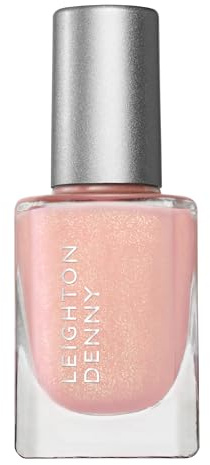 LEIGHTON DENNY Nail Polish | Rose Veil | shimmering pink semi-sheer nail polish | vegan