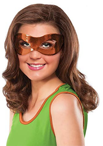Teenage Mutant Ninja Turtles Michelangelo Costume Eye Mask Adult One Size