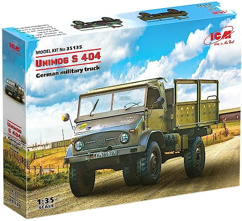 ICM 35135 Unimog S 404 German Military Truck 1:35